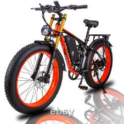 1000W 48V K800 PRO Electric Bike 17.5Ah 26 Mountain Bicycle 7Speed for Adult US