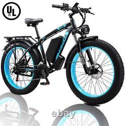 1000W Electric Bike 26 KETELES 21 Speed 48V 17.5Ah Mountain Bicycle for Adults