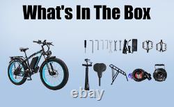 1000W Electric Bike 26 KETELES 21 Speed 48V 17.5Ah Mountain Bicycle for Adults