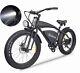 1200w Adult Electric Bike Cruiser Bicycle 35 Mph 48v 26 Off Road Fat Tire Ebike
