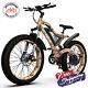 26 1500w 48v Electric Bike Mountain Bicycle Fat Tire E-bike Commuter For Adult