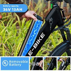 26 E-Bike 850W 36V 28Mph Fat Tire Electric Folding Bike City Bicycle For Adults