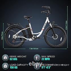 26'' E-Bike Electric Bikes 500W Commuter Electric City Bicycle with48V Li-Battery