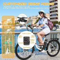 26 Electric Bike? 500W 48V Mountain Bicycle Commuters Cruiser eBike Up to 20mph