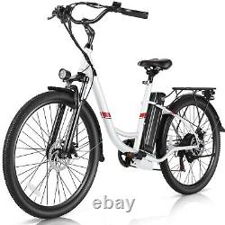 26 Electric Bike? 500W 48V Mountain Bicycle Commuters Cruiser eBike Up to 20mph