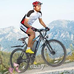 26'' Electric Bike 500W Mountain Bicycle Commute Adults Ebike 21-Speed 22MPH US