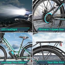 26'' Electric Bike Mountain Bicycle 500W City Ebike with Removeable Li Battery