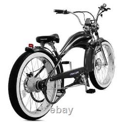 26 Fat Tires Twenty5 GT Electric Chopper Cruiser 500W Stretch E-Bike Bicycle