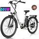 26in Electric Bike 500w 48v Cruiser E Bike E-mountain Bicycle For Men/women