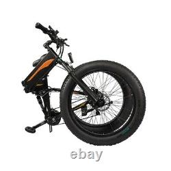 26inch 500W Electric Bicycle 48V Folding E-bike Mountain Bicycle 22mph Fat Tire