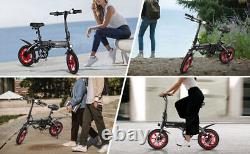 350W 36V Commuter Ebike All Terrain Folding Electric Bike Bicycle for Adults