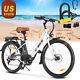 500w 26'' Electric Bike Bicycle 7 Speed Fat Tire Snow Beach City E-bike 36v