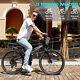 500w 48v Folding Electric Bike 21-speed Mountain Bicycle 26'' Ebike Up To 60mi+