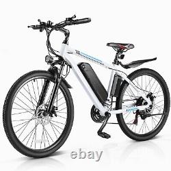 500W Electric Bike, 20/26'' Mountain Bicycle Commuter Ebike 25/20mph for Adults