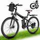 500w Electric Bike 26'' Electric Mountain 48v Powerful Bicycle 21speed Us