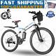 500w Electric Bike, Folding Ebike For Adults, 26inch Mountain Bicycle Commuter