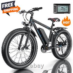 500W Electric Bike for Adults, 20/26'' Commute Ebike 20/25MPH Mountain Bicycles