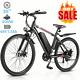 500w Electric Bike For Adults, 26'' Ebike 48v 21-speed 50 Miles Commute Bicycle