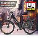 750w Ebike 26 Electric Bike Bicycle Commutertire Mountain Bikes Adults Black
