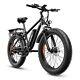 Amyet 1000w 26 Fat Tire All-terrain Electric Bicycle Adult 28mph Ebike 7-speed