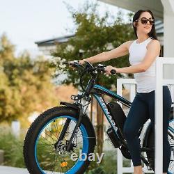 ARCHON 1000W Electric Bike for Adults, 26 Fat Tire EBike(48V 17.5AH UL)
