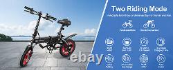Adult Ebike 350W 36V Electric Folding Bike Bicycle All Terrain UL 2849 Certified