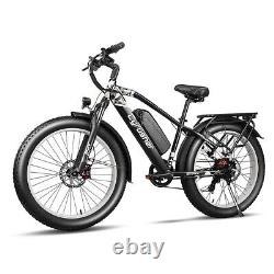 Cyrusher Electric Bike 750W 48V/16AH All-Terrain Mountain E-Bike Bicycle MTB US