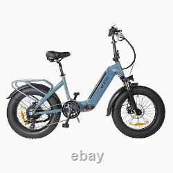 DYU 20 4.0 Fat Tire Electric Bike, 20MPH Foldable LG Battery, 7-Speed, UL2849