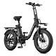 Engwe 1125w 48v Foldable Electric Bike 20'fat Tire 13a Removable Battery Ebike