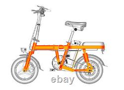 ENGWE 350W Folding Electric Bike Beach Mountain MiNi Ebike, UL 2849 Certified