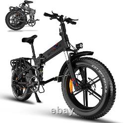 ENGWE Ebike 201000W(Peak) 48V Electric Folding Bike Bicycle Fat Tire ENGINE PRO