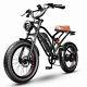 Euy 1000w 48v 25ah Fat Tire Electric Bike 30mph Mountain Beach Bicycle-s4