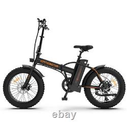 Ebike 20\ 500W 36V/13Ah Electric Folding Bike Bicycle Fat Tire E-Bike