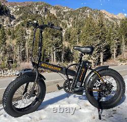 Ebike 20\ 500W 36V/13Ah Electric Folding Bike Bicycle Fat Tire E-Bike