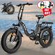Ebike 20 Electric Folding Fat Tire Mountain Snow Beach Bike Bicycle Withlock 2024
