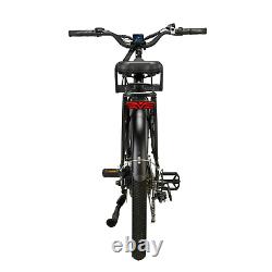 Electric Bicycle 26 7 Spd E-Bike LCD Display 500W 48V Mountain Bike Step Beach
