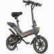 Electric Bike 14 Folding Mini Electric Bicycle For Adults Teens Ebike Withpedals
