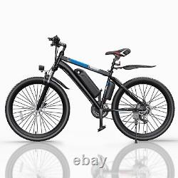 Electric Bike 26'' 500W Mountain Bicycle Commute Ebike Up to 50 Miles 22MPH US