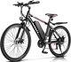 Electric Bike 26'' Mountain Bicycle Ebike 500w 48v 7.5ah Battery Bicycleusa