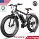 Electric Bike 26 X 4.0' 48v 500w Fat Tire Moutain Bicycle Snow Ebike 22mph New