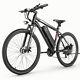 Electric Bike 26in 350w Mountain Bicycle For Adults City Ebike Shimano 21 Speed
