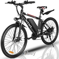 Electric Bike 500W Mountain Bicycle Commuting E-bike 360WH PRO 21 Speed #Black