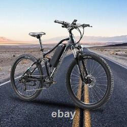 Electric Mountain Bicycle 27.5'' eBike with Bafang 750W Peak Motor 9 Speed VX5