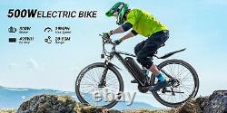 Electric Mountain Bike 27.5in Commuting Bicycle 500W 48V/10.4Ah Cruiser e Bike