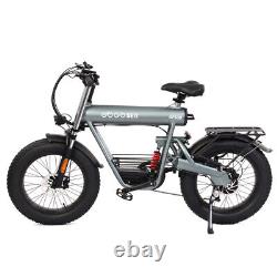 GOGOBEST GF500 E-bike E-Bicycle 750W Motor 20x4.0 Fat Tire Full Suspension