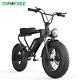 Tomofree 1200w Ebike Off-road Motorbike 48v 20ah 30mph Electric Bike Bicycles