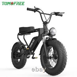 Tomofree 1200W Ebike Off-road Motorbike 48V 20Ah 30mph Electric Bike Bicycles
