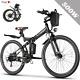 Vivi 26 Electric Bike 500w 48v Adults`e-folding Bike 21-speed Commuting Bicycle