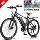 Vivi© 26 Electric Bike 500w 48v Mountain Bicycle 21speed City Commuting Ebike^