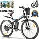 Vivi 26'' Electric Bike, 500w Ebike Electric Mountain Bicycle Adults Commuter-